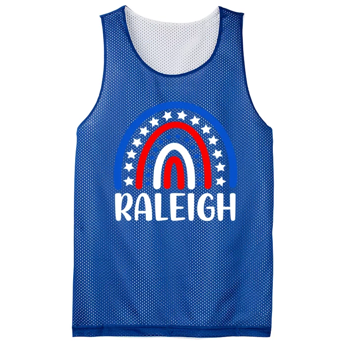 Raleigh North Carolina Great Gift I Love Raleigh Usa Cool Gift Mesh Reversible Basketball Jersey Tank