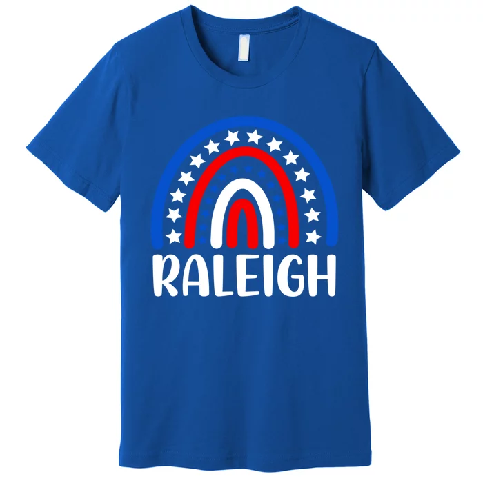 Raleigh North Carolina Great Gift I Love Raleigh Usa Cool Gift Premium T-Shirt