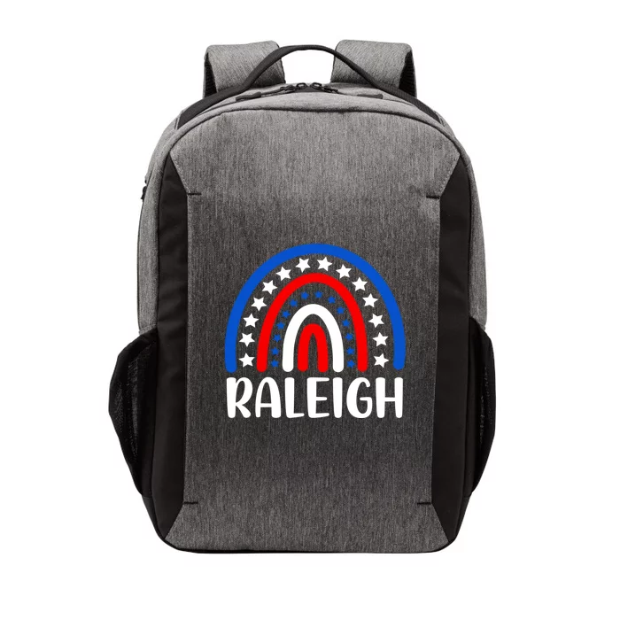 Raleigh North Carolina Great Gift I Love Raleigh Usa Cool Gift Vector Backpack