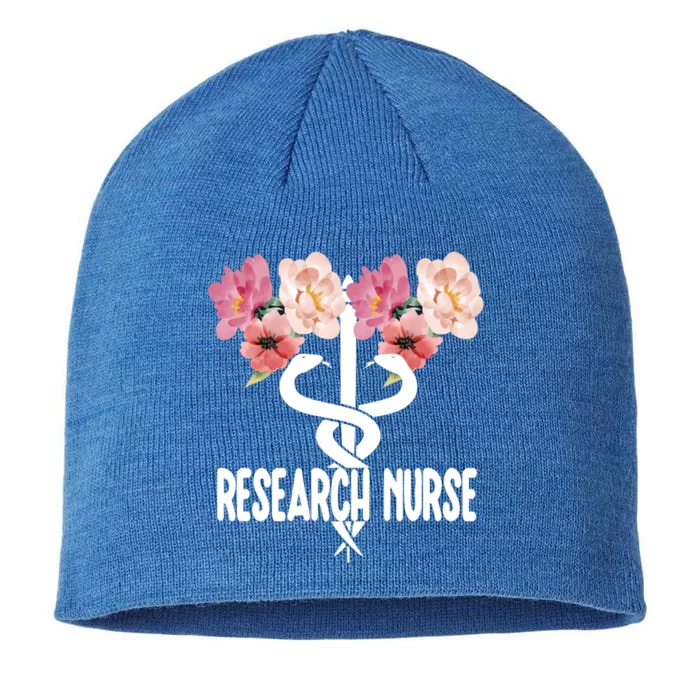 Research Nurse Caduceus Clinical Research Nursing Week Gift 8 1/2in Sustainable Knit Beanie