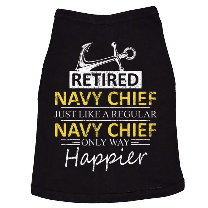 Retired Navy Chief Doggie Tank