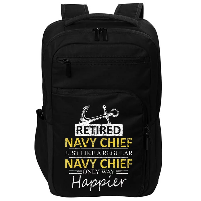 Retired Navy Chief Impact Tech Backpack