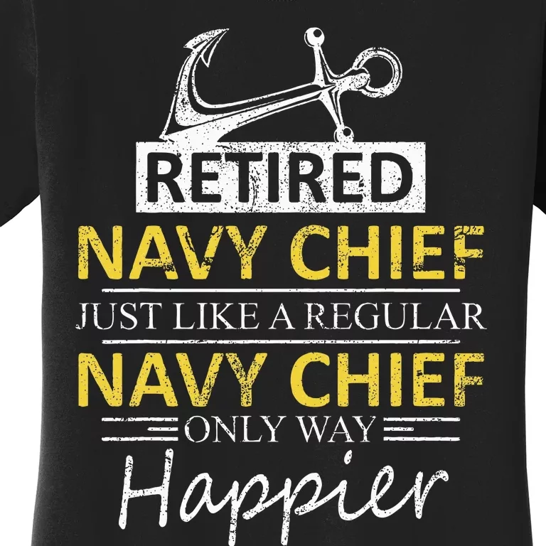 Retired Navy Chief Women's T-Shirt