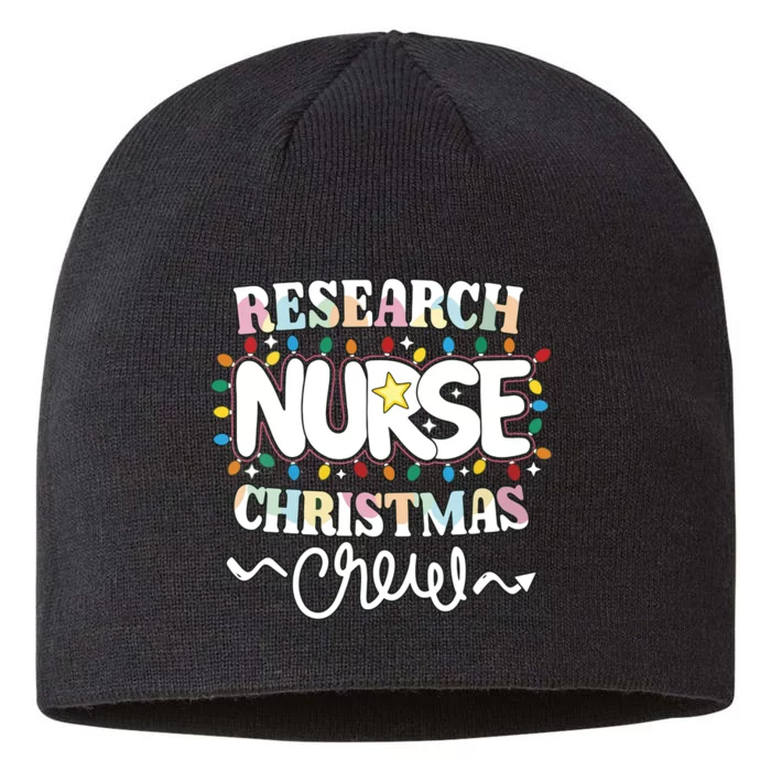 Research Nurse Christmas Crew Clinical Research Nursing Np Vneck 8 1/2in Sustainable Knit Beanie