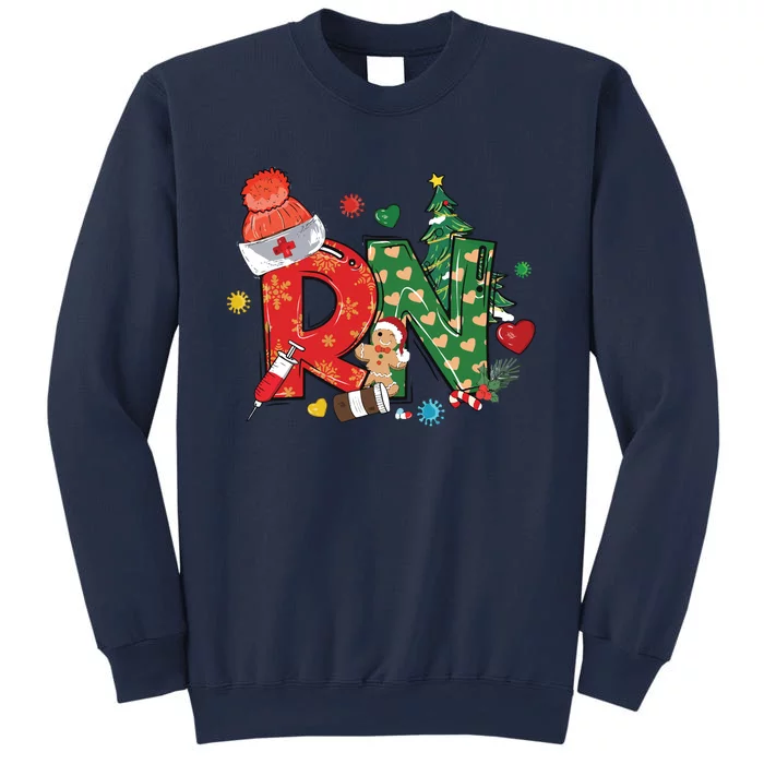 Registered Nurse Christmas Rn Festive Sweatshirt