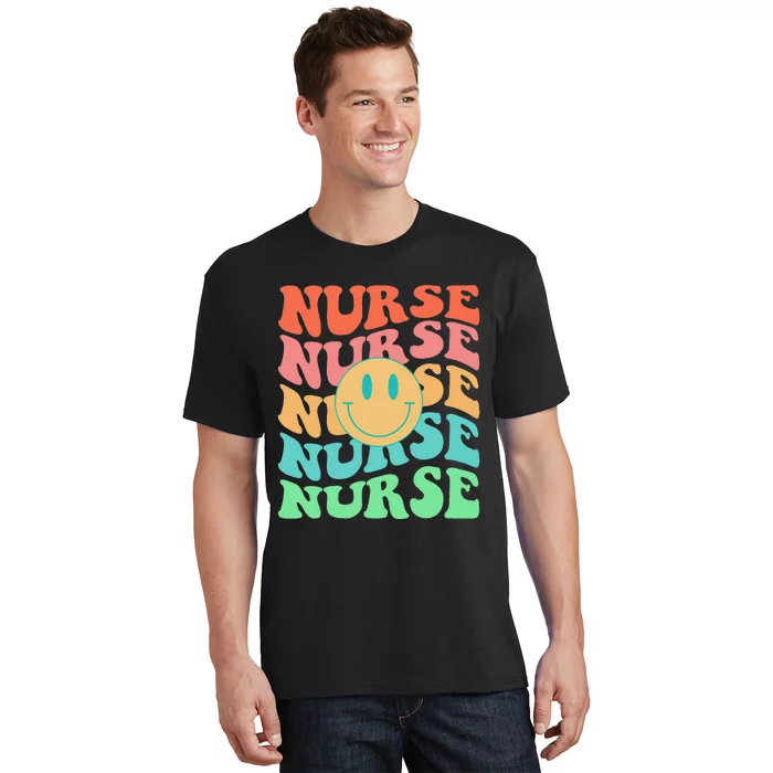 Retro Nurse Colorful Nurse Life Nurse's Day T-Shirt