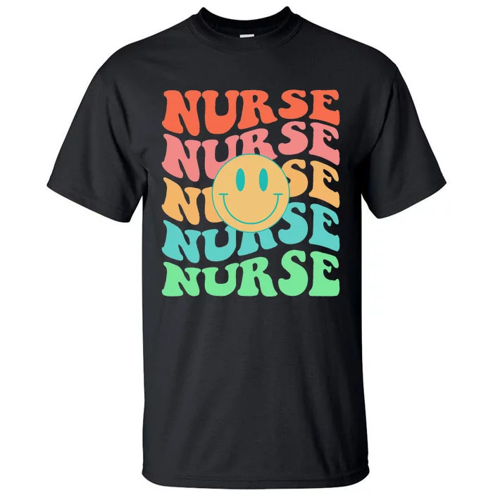 Retro Nurse Colorful Nurse Life Nurse's Day Tall T-Shirt