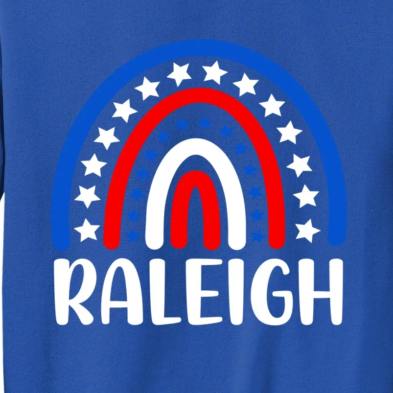 Raleigh North Carolina Gift I Love Raleigh Usa Meaningful Gift Tall Sweatshirt