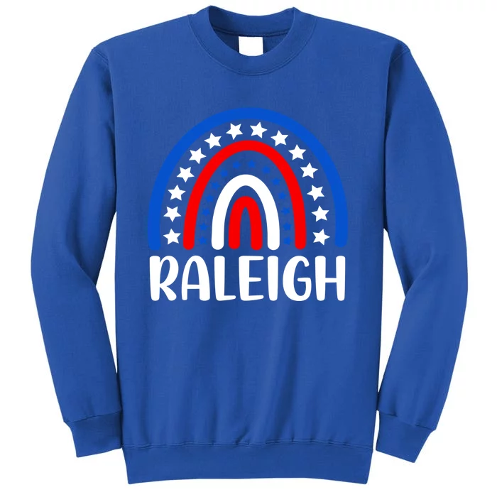 Raleigh North Carolina Gift I Love Raleigh Usa Meaningful Gift Tall Sweatshirt