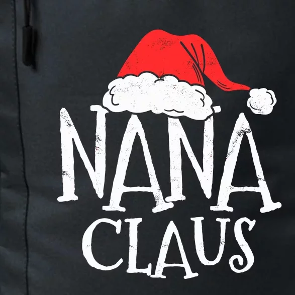 Retro Nana Claus Gift Funny Christmas Santa Costume Grandma Daily Commute Backpack