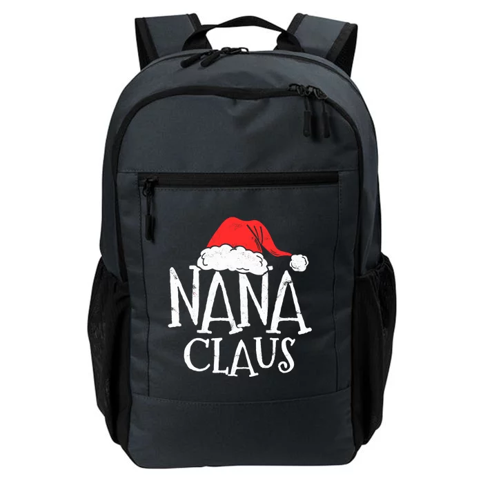 Retro Nana Claus Gift Funny Christmas Santa Costume Grandma Daily Commute Backpack