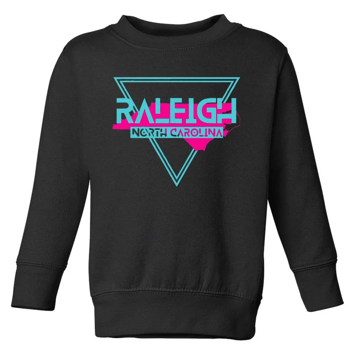 Raleigh North Carolina Triangle Nc Souvenirs Toddler Sweatshirt