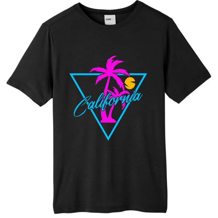 Retro Neon California Graphic ChromaSoft Performance T-Shirt