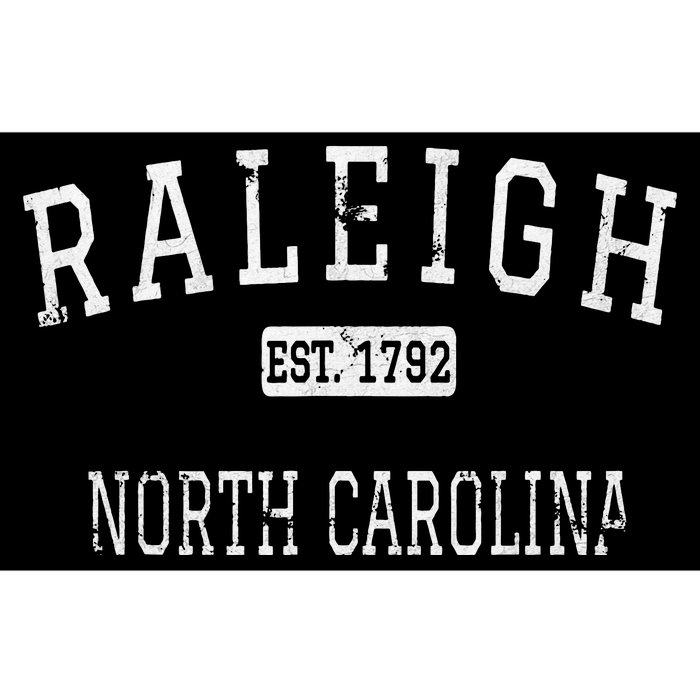 Raleigh North Carolina NC Vintage Bumper Sticker