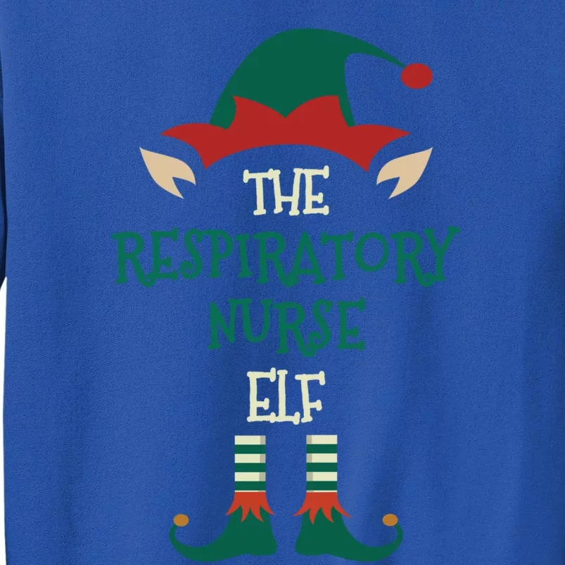 Respiratory Nurse Elf Family Matching Group Christmas Pajama Cute Gift Sweatshirt