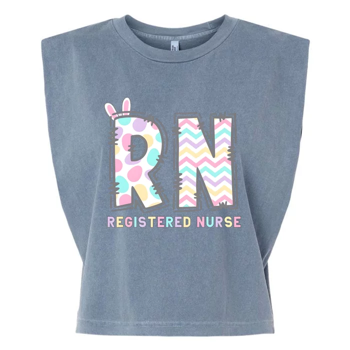 Registered Nurse Easter Day Garment-Dyed Women's Muscle Tee