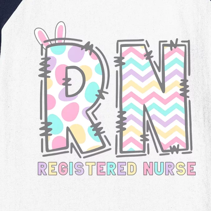 Registered Nurse Easter Day Baseball Sleeve Shirt