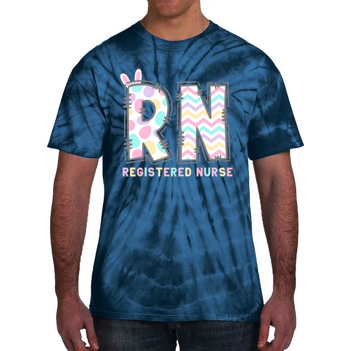 Registered Nurse Easter Day Tie-Dye T-Shirt