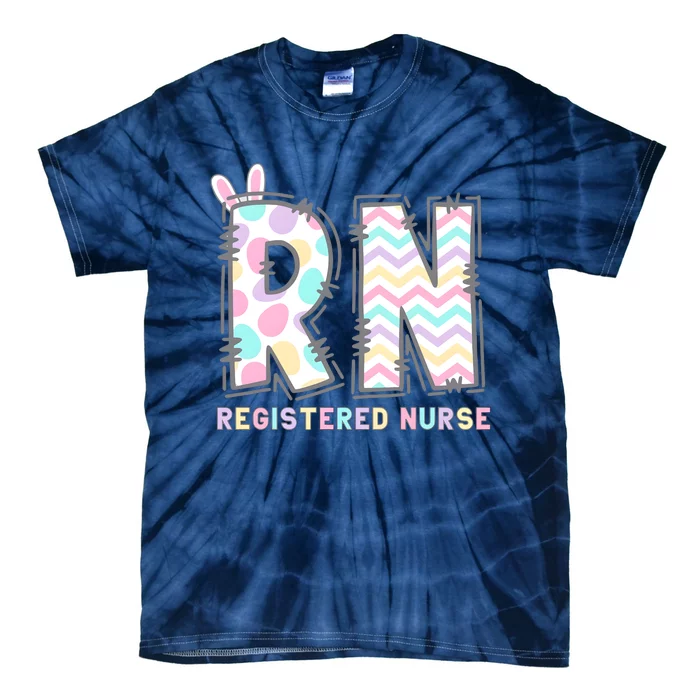 Registered Nurse Easter Day Tie-Dye T-Shirt