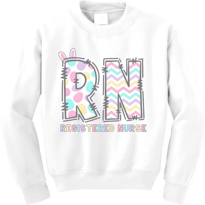 Registered Nurse Easter Day Kids Sweatshirt