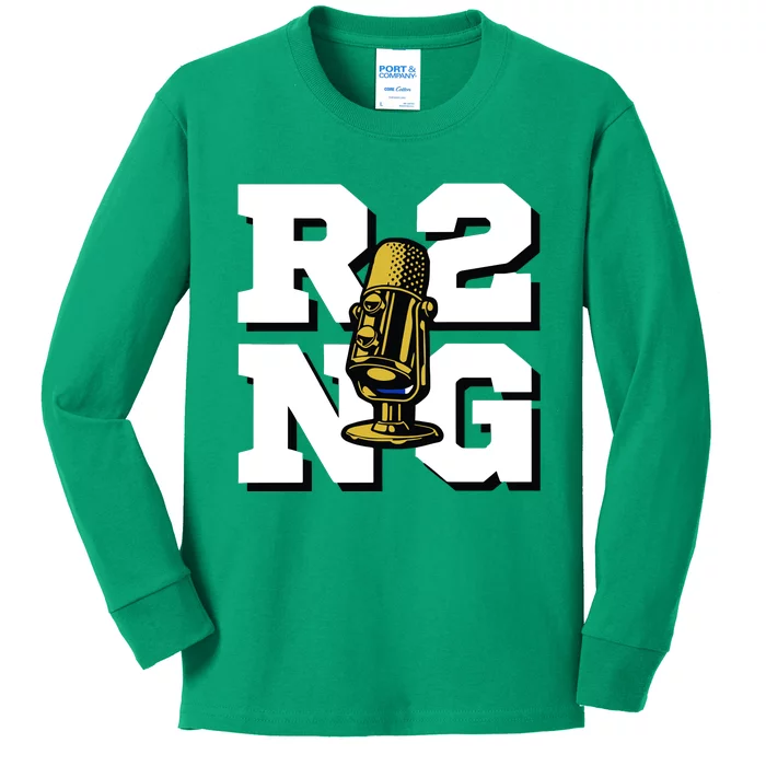 R2ng Number Freebigz Billboard Rupp To No Good Kids Long Sleeve Shirt