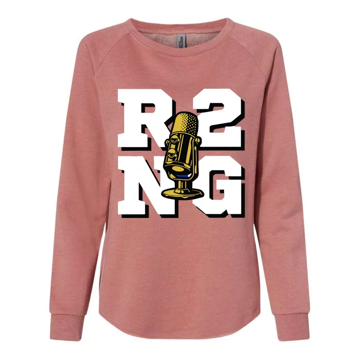 R2ng Number Freebigz Billboard Rupp To No Good Womens California Wash Sweatshirt