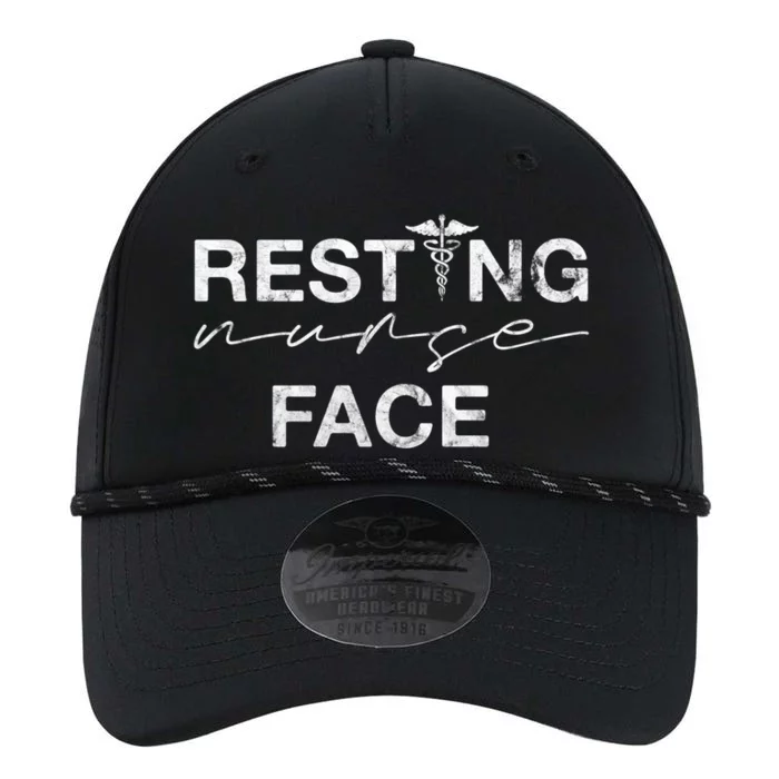 Resting Nurse Face Funny Nurse Sarcastic Gift Performance The Dyno Cap