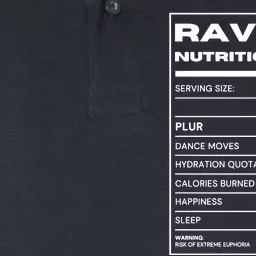 Raver Nutrition Facts Softstyle Adult Sport Polo