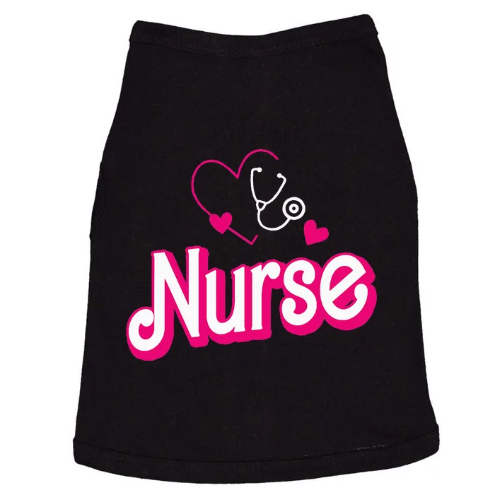 Retro Nurse Gifts Nurse Week Gifts Funny Nurse Doggie Tank