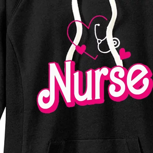 Retro Nurse Gifts Nurse Week Gifts Funny Nurse Women's Fleece Hoodie