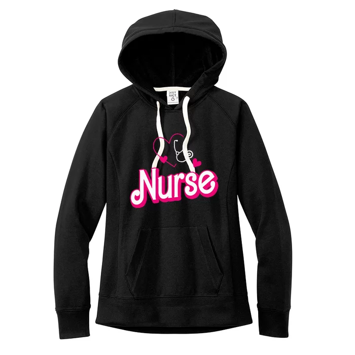 Retro Nurse Gifts Nurse Week Gifts Funny Nurse Women's Fleece Hoodie