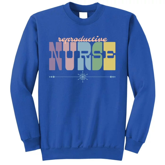 Reproductive Nurse Gift Nursing Squad Appreciation Fertility Gift Tall Sweatshirt