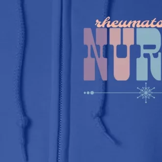 Rheumatology Nurse Gift Nursing Squad Appreciation Lupus Gift Full Zip Hoodie