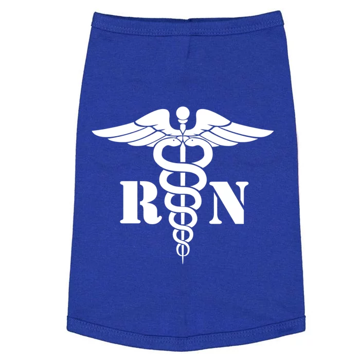 Rn Nurse Great Gift Doggie Tank