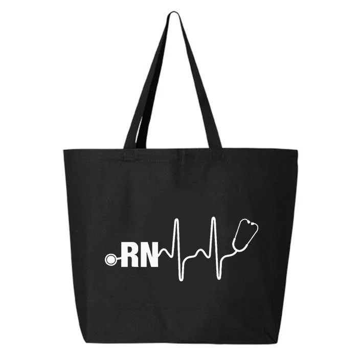 RN Nurse Heartbeat Registered Nurse 25L Jumbo Tote