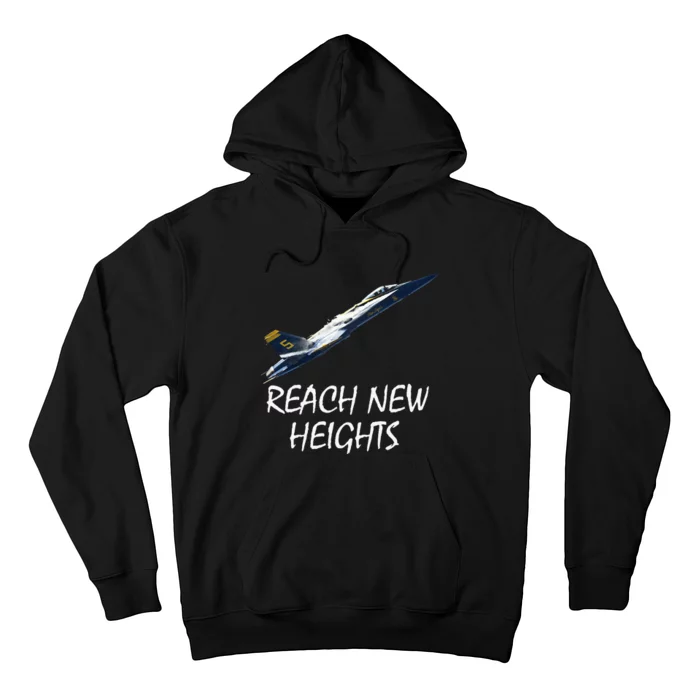 Reach New Heights Blue Angel Hoodie