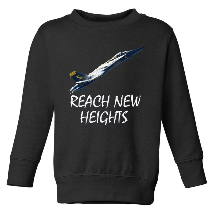 Reach New Heights Blue Angel Toddler Sweatshirt