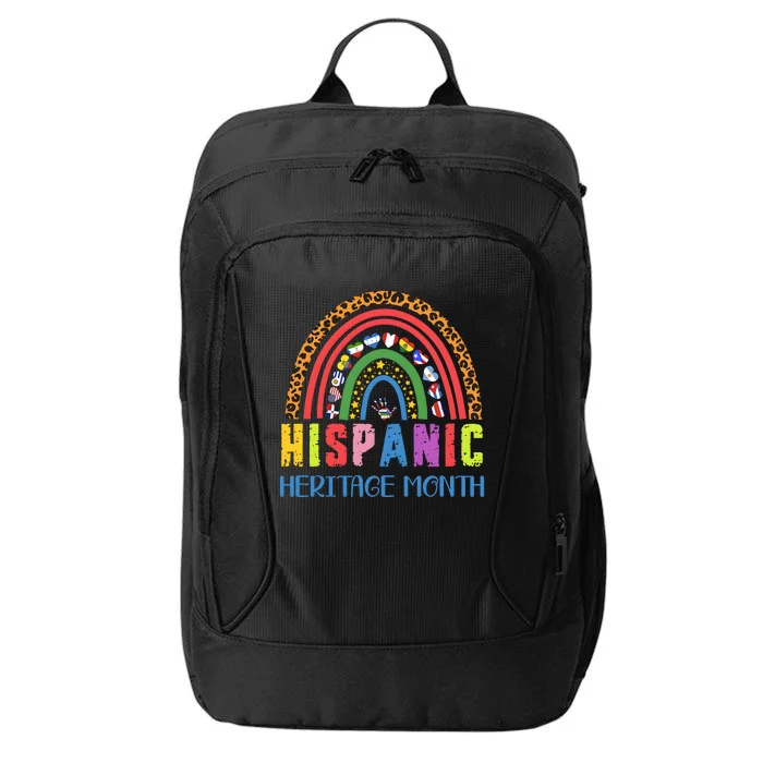 Rainbow National Hispanic Heritage Month City Backpack