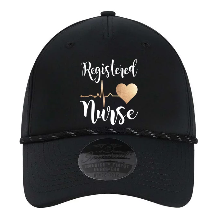 Registered Nurse Heart Great Gift Rn Gift Performance The Dyno Cap