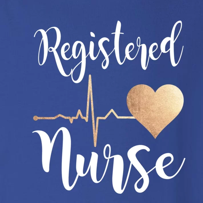 Registered Nurse Heart Great Gift Rn Gift Toddler Long Sleeve Shirt