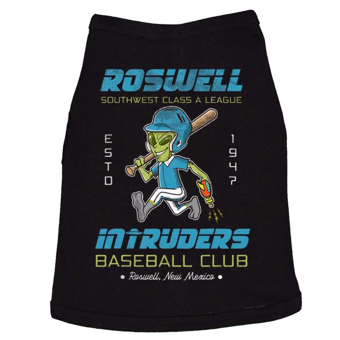 Roswell NM Intruders Minor League Retro Baseball Team Doggie Tank