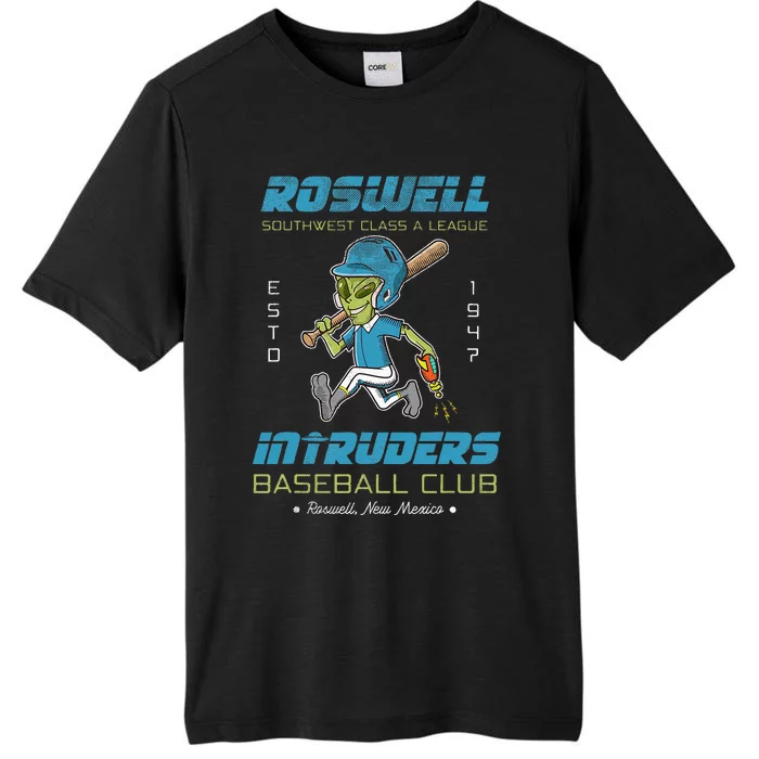 Roswell NM Intruders Minor League Retro Baseball Team ChromaSoft Performance T-Shirt