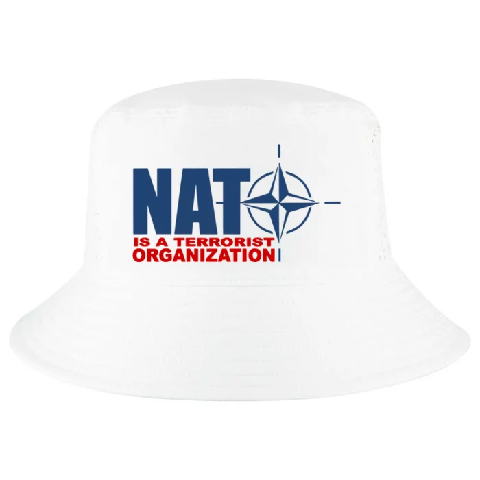 Revblacknetwork Nato Is A Terrorist Organization Cool Comfort Performance Bucket Hat