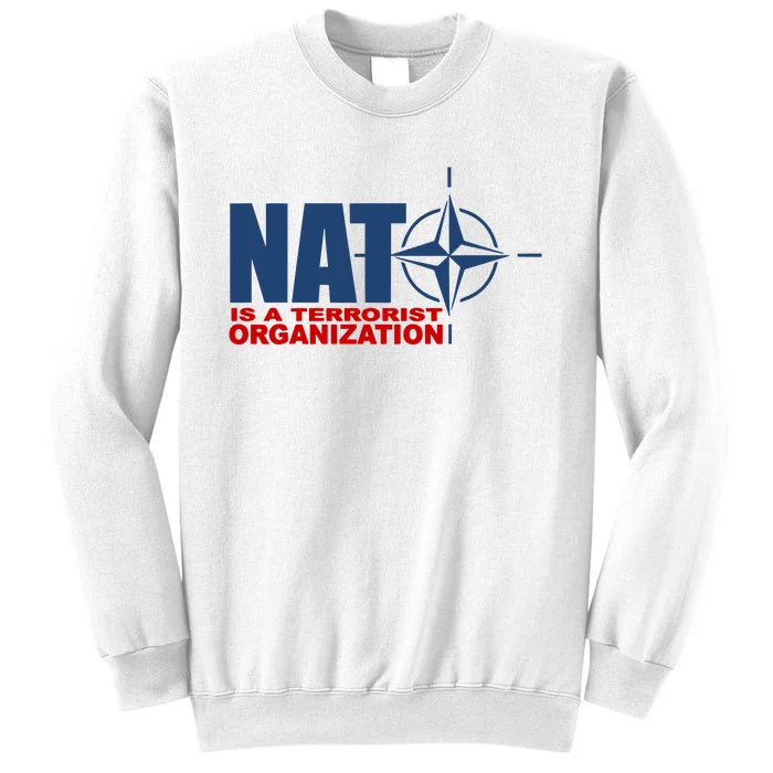 Revblacknetwork Nato Is A Terrorist Organization Sweatshirt