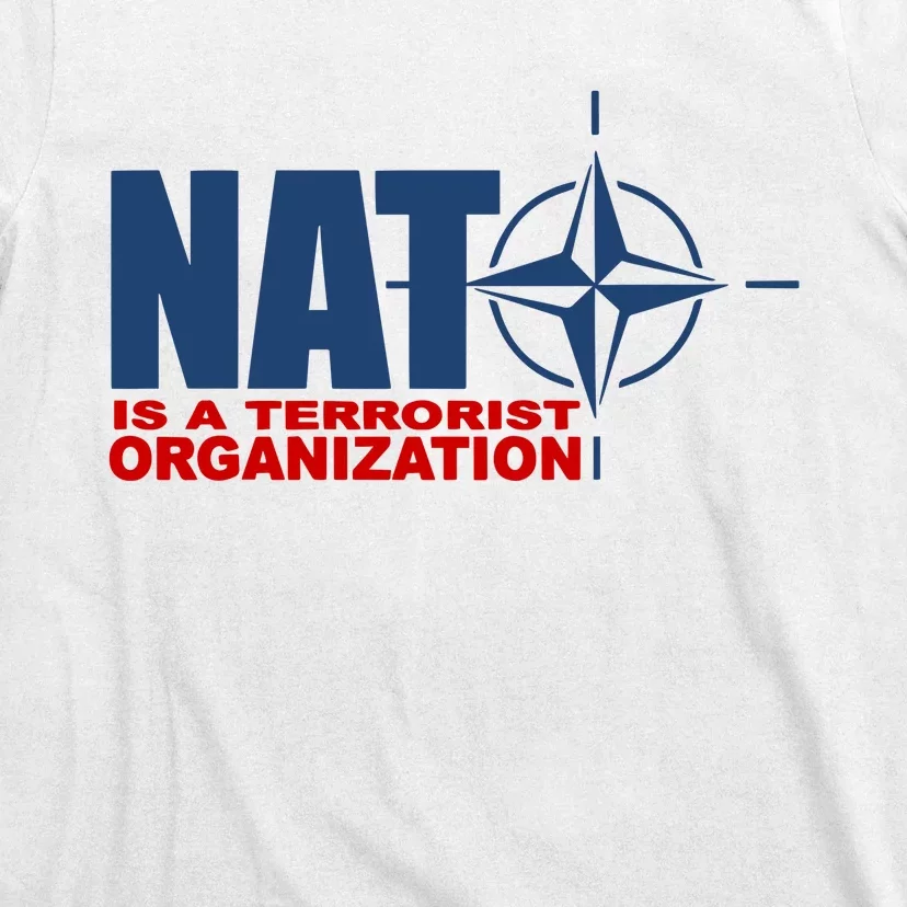 Revblacknetwork Nato Is A Terrorist Organization T-Shirt