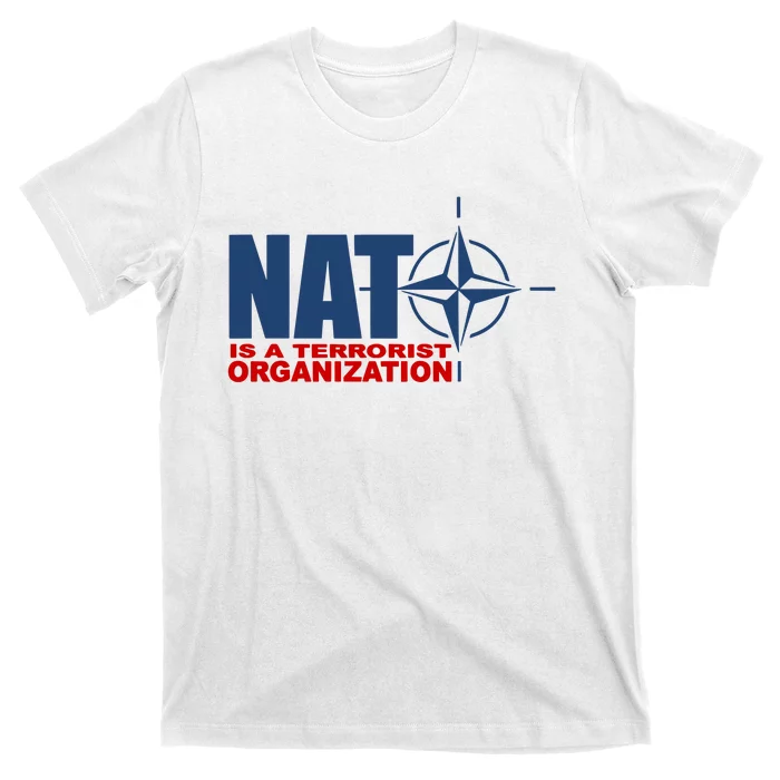 Revblacknetwork Nato Is A Terrorist Organization T-Shirt