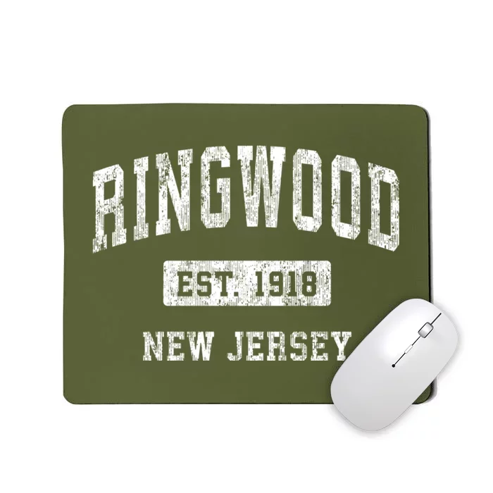 Ringwood New Jersey Nj Vintage Sports Mousepad