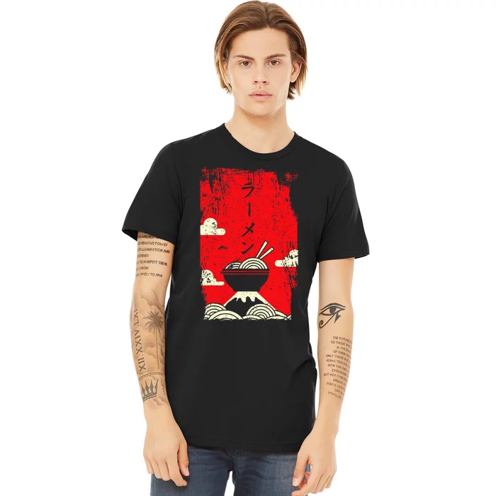 Ra Noodles Japanese Art Premium T-Shirt