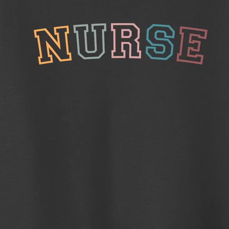 Retro Nurse Life for Registered Nurse Tee Nurse's Day Toddler T-Shirt