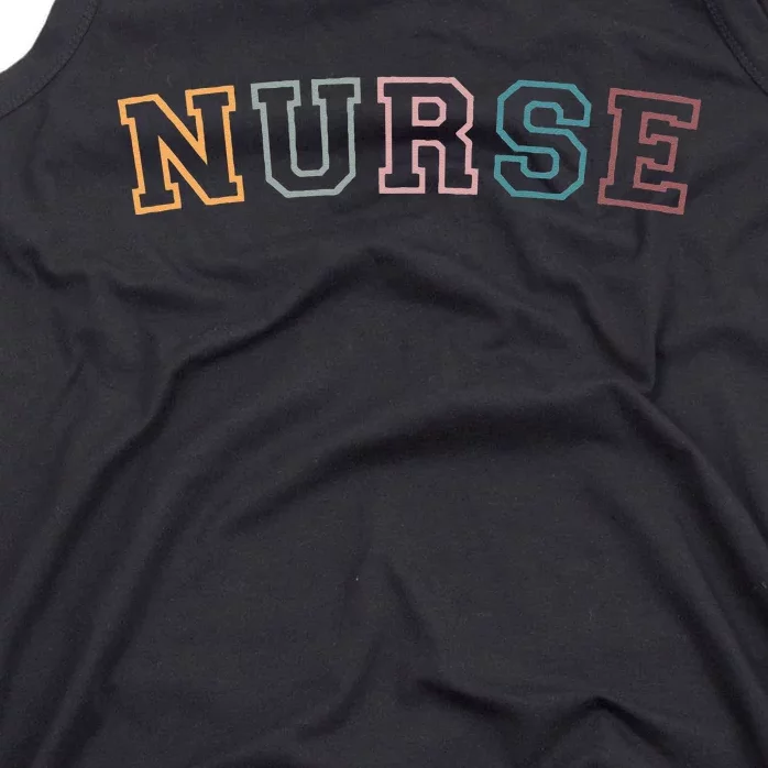 Retro Nurse Life For Registered Nurse Nurses Day Tank Top